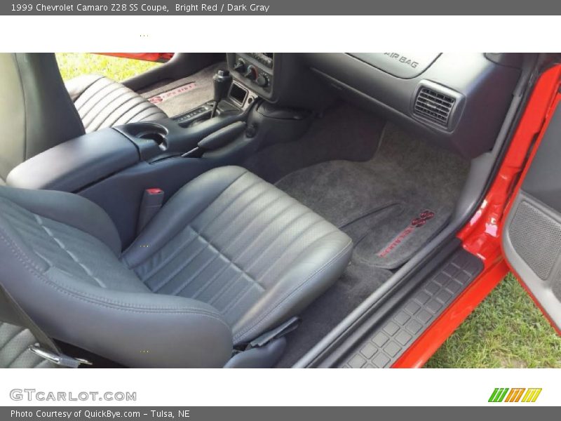 Bright Red / Dark Gray 1999 Chevrolet Camaro Z28 SS Coupe