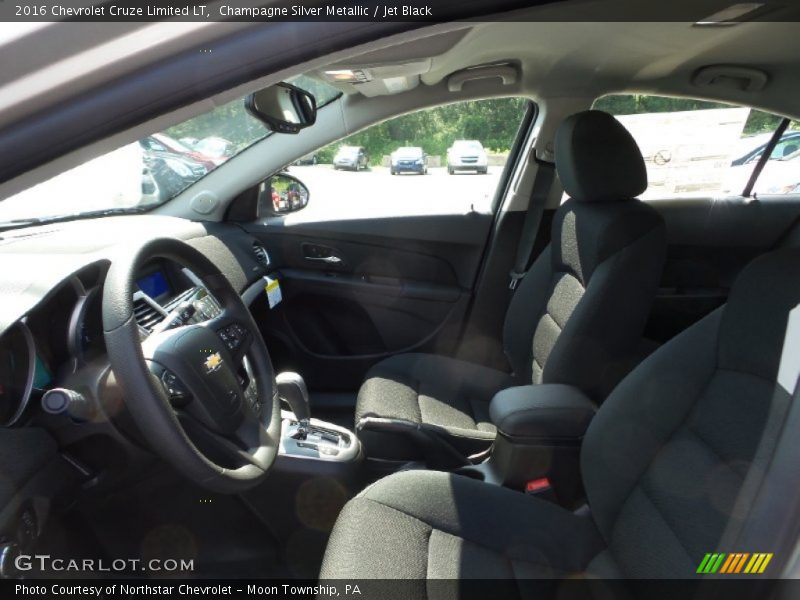 Champagne Silver Metallic / Jet Black 2016 Chevrolet Cruze Limited LT