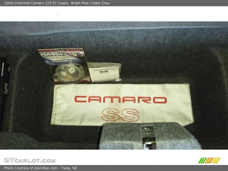 Bright Red / Dark Gray 1999 Chevrolet Camaro Z28 SS Coupe