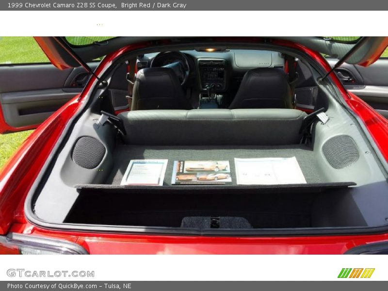 Bright Red / Dark Gray 1999 Chevrolet Camaro Z28 SS Coupe