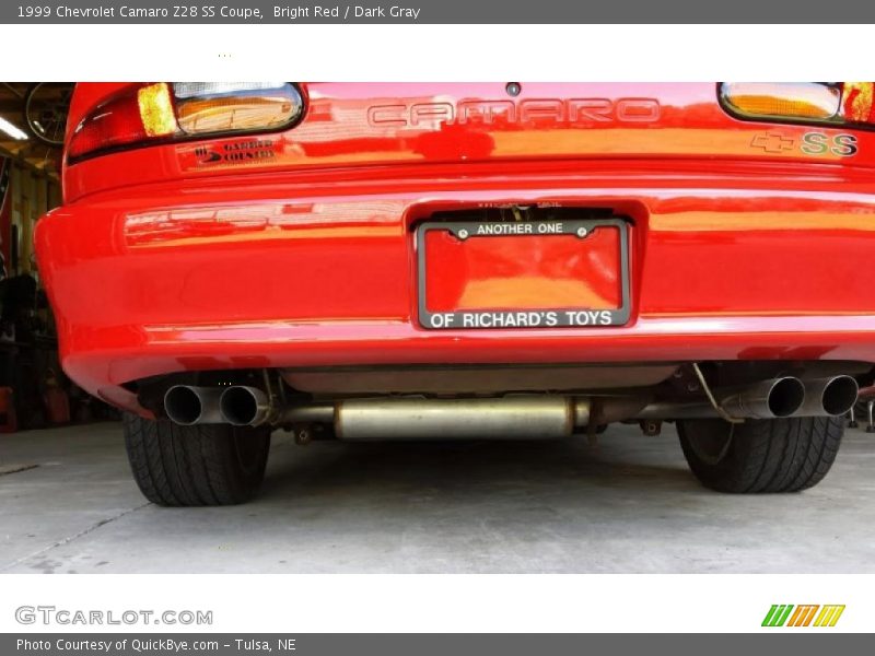 Bright Red / Dark Gray 1999 Chevrolet Camaro Z28 SS Coupe