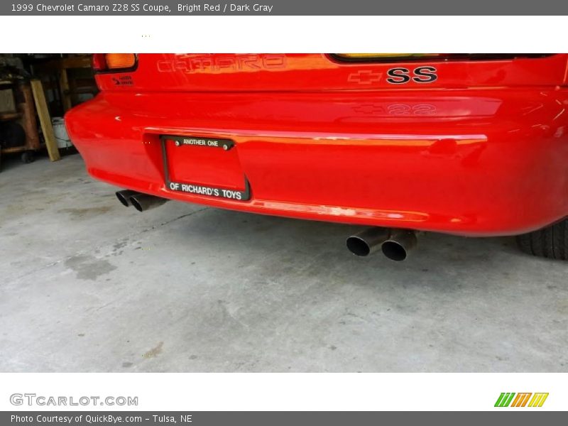 Bright Red / Dark Gray 1999 Chevrolet Camaro Z28 SS Coupe