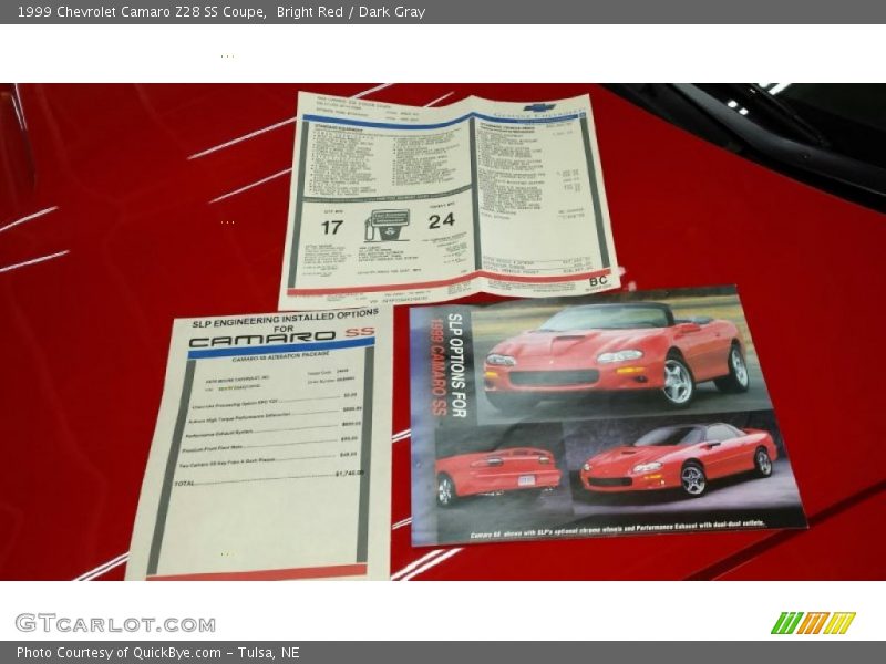 Books/Manuals of 1999 Camaro Z28 SS Coupe