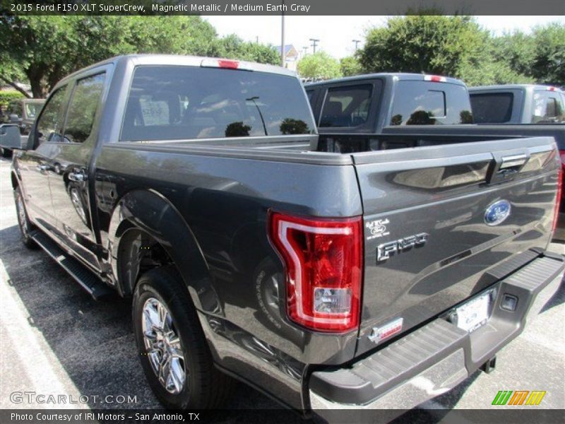 Magnetic Metallic / Medium Earth Gray 2015 Ford F150 XLT SuperCrew