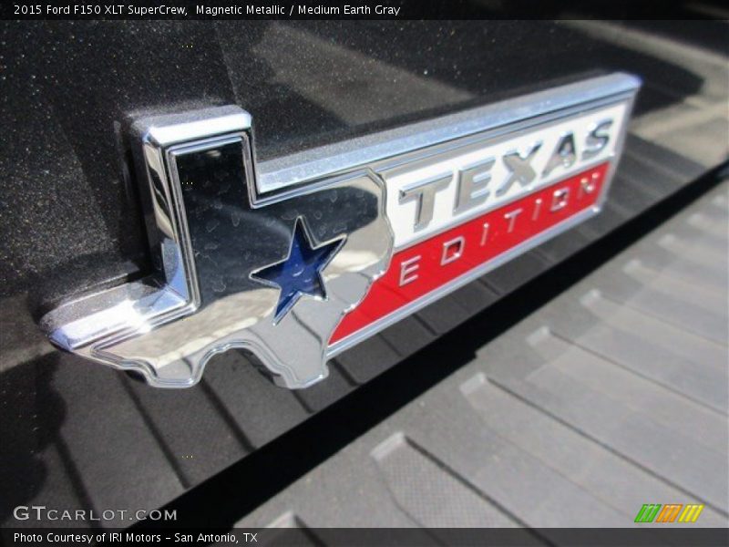 Magnetic Metallic / Medium Earth Gray 2015 Ford F150 XLT SuperCrew