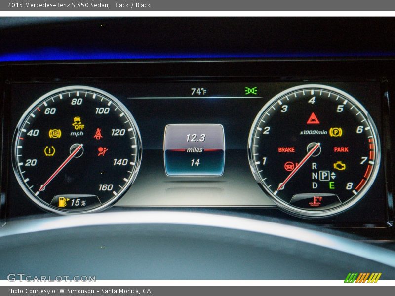 Black / Black 2015 Mercedes-Benz S 550 Sedan
