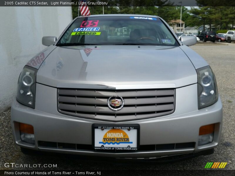 Light Platinum / Light Gray/Ebony 2005 Cadillac CTS Sedan