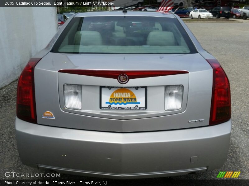 Light Platinum / Light Gray/Ebony 2005 Cadillac CTS Sedan