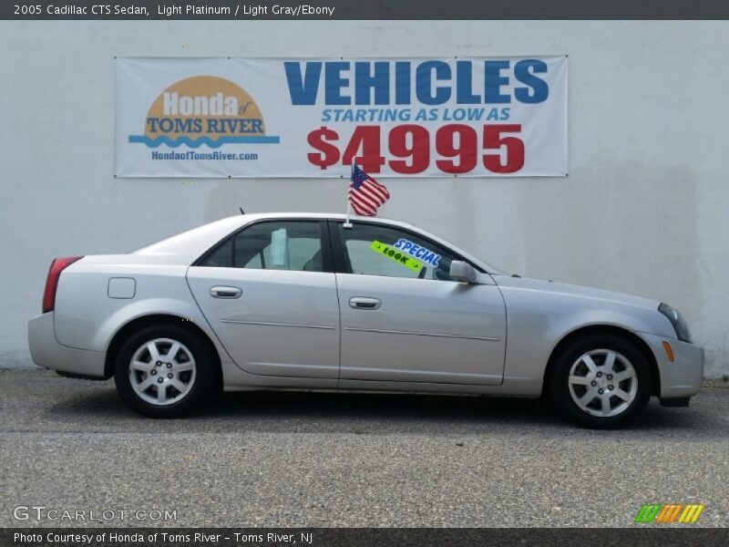 Light Platinum / Light Gray/Ebony 2005 Cadillac CTS Sedan