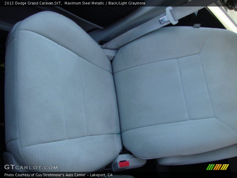 Maximum Steel Metallic / Black/Light Graystone 2013 Dodge Grand Caravan SXT