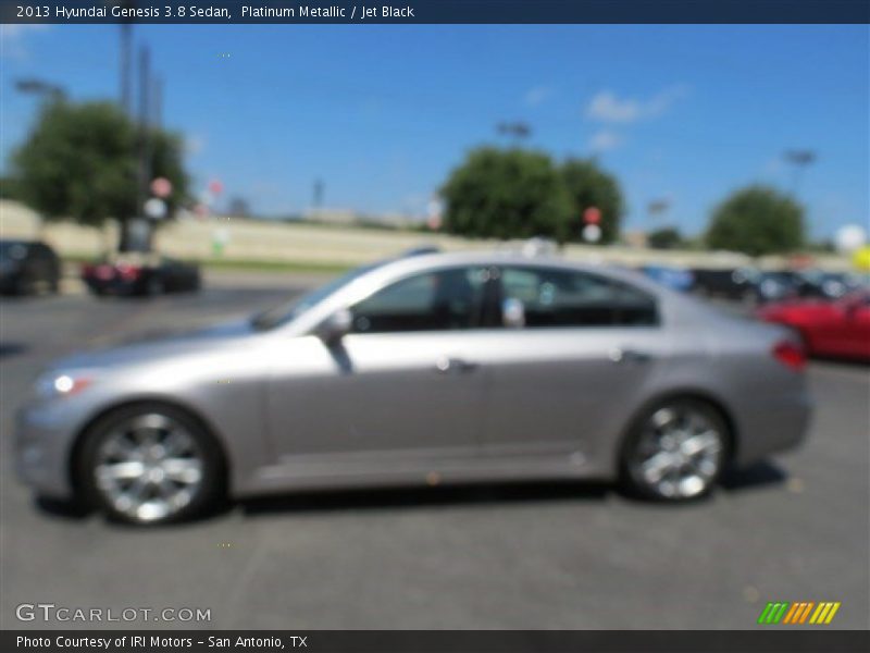 Platinum Metallic / Jet Black 2013 Hyundai Genesis 3.8 Sedan