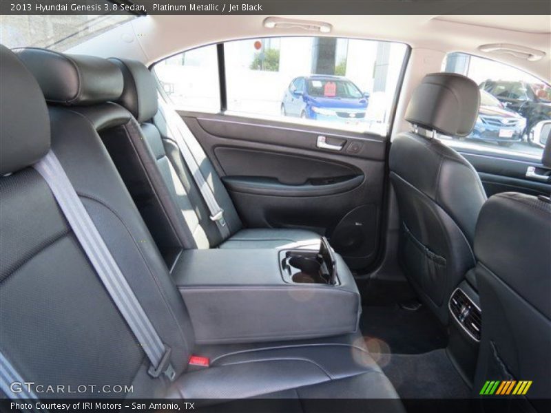 Platinum Metallic / Jet Black 2013 Hyundai Genesis 3.8 Sedan