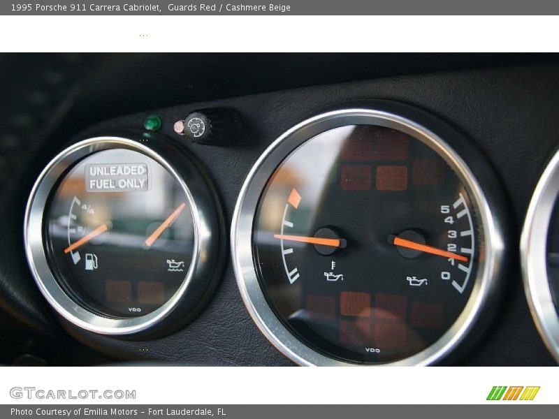  1995 911 Carrera Cabriolet Carrera Cabriolet Gauges