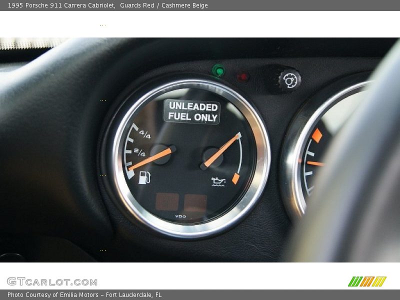  1995 911 Carrera Cabriolet Carrera Cabriolet Gauges