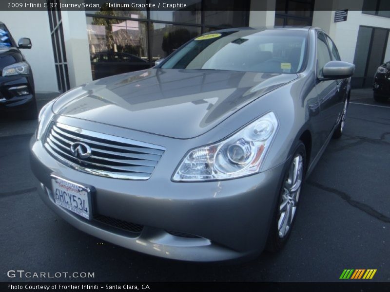 Platinum Graphite / Graphite 2009 Infiniti G 37 Journey Sedan