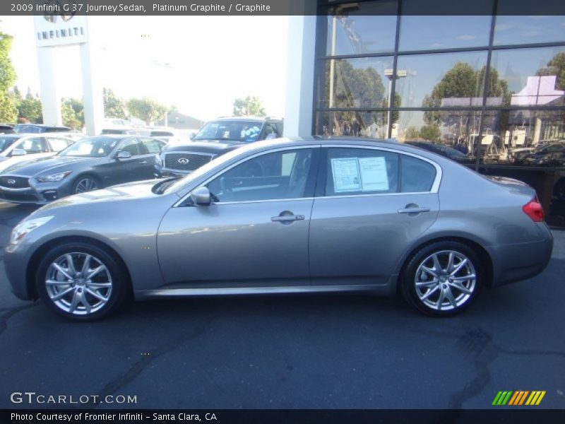 Platinum Graphite / Graphite 2009 Infiniti G 37 Journey Sedan