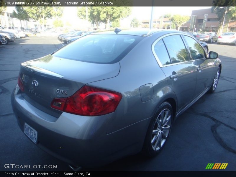 Platinum Graphite / Graphite 2009 Infiniti G 37 Journey Sedan