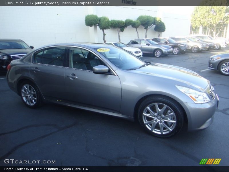 Platinum Graphite / Graphite 2009 Infiniti G 37 Journey Sedan
