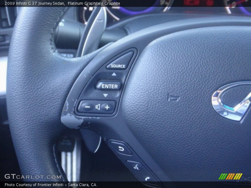 Platinum Graphite / Graphite 2009 Infiniti G 37 Journey Sedan