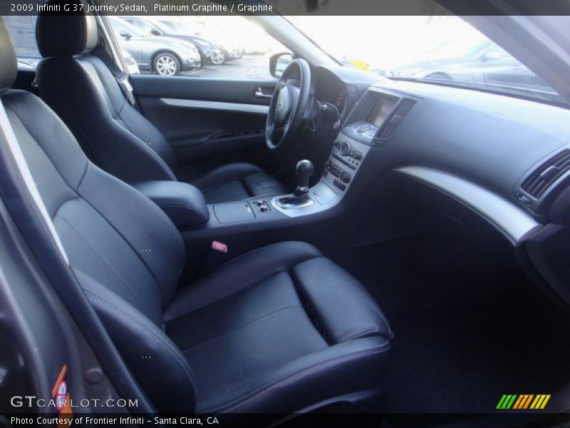 Platinum Graphite / Graphite 2009 Infiniti G 37 Journey Sedan