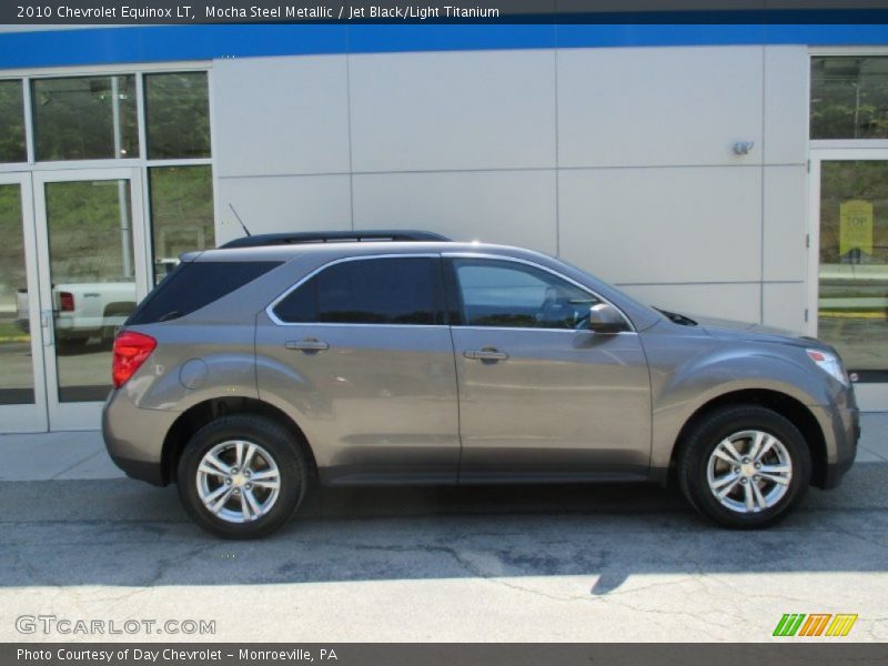 Mocha Steel Metallic / Jet Black/Light Titanium 2010 Chevrolet Equinox LT