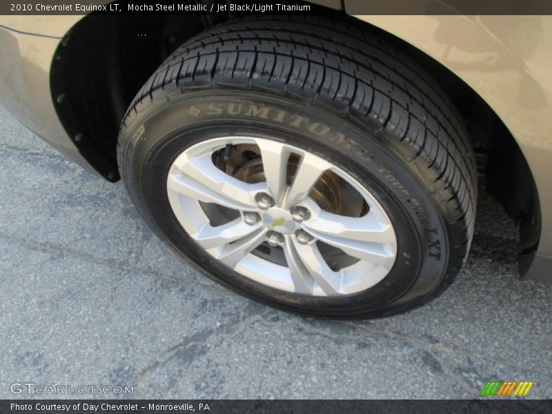 Mocha Steel Metallic / Jet Black/Light Titanium 2010 Chevrolet Equinox LT