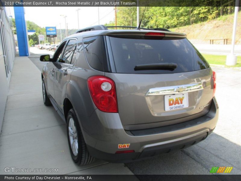 Mocha Steel Metallic / Jet Black/Light Titanium 2010 Chevrolet Equinox LT