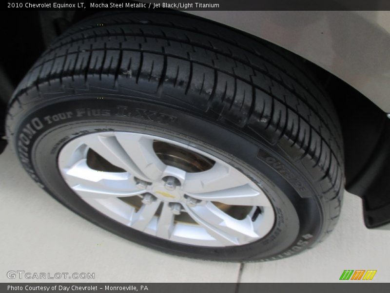 Mocha Steel Metallic / Jet Black/Light Titanium 2010 Chevrolet Equinox LT