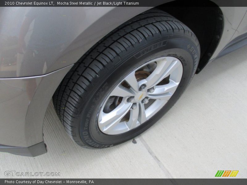Mocha Steel Metallic / Jet Black/Light Titanium 2010 Chevrolet Equinox LT