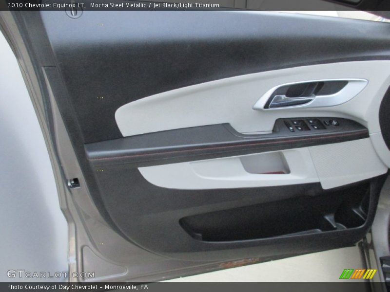 Mocha Steel Metallic / Jet Black/Light Titanium 2010 Chevrolet Equinox LT