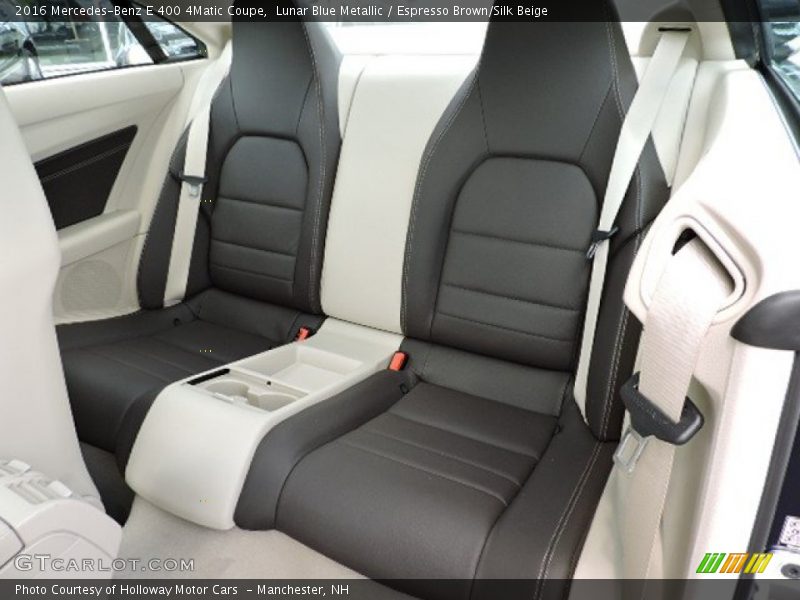 Rear Seat of 2016 E 400 4Matic Coupe