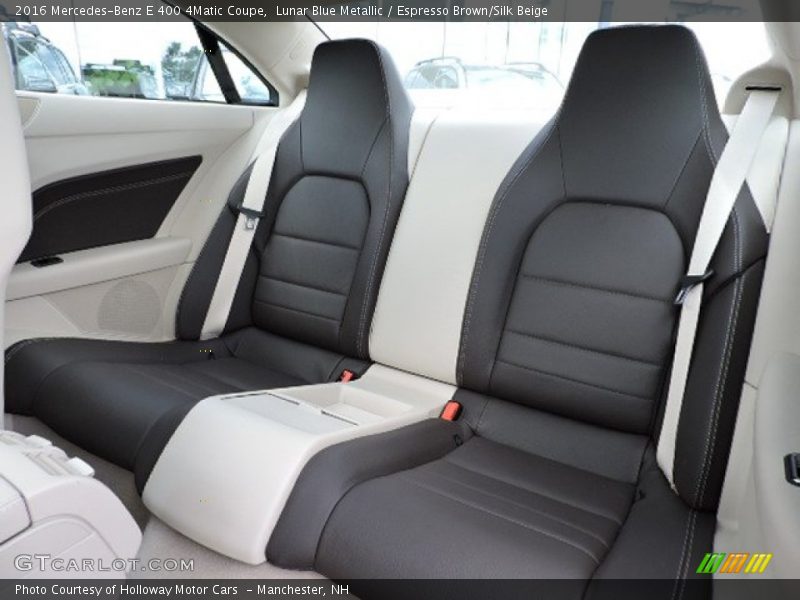 Rear Seat of 2016 E 400 4Matic Coupe