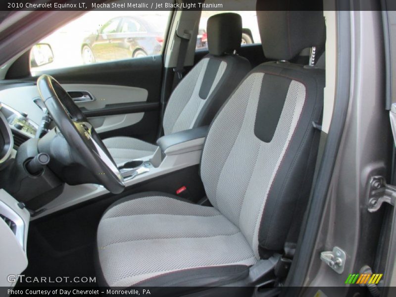 Mocha Steel Metallic / Jet Black/Light Titanium 2010 Chevrolet Equinox LT