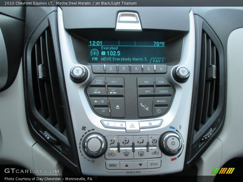 Mocha Steel Metallic / Jet Black/Light Titanium 2010 Chevrolet Equinox LT