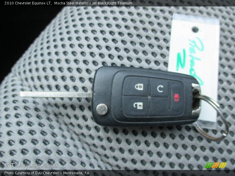 Mocha Steel Metallic / Jet Black/Light Titanium 2010 Chevrolet Equinox LT