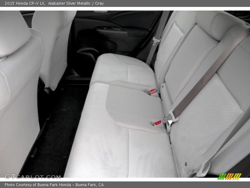 Alabaster Silver Metallic / Gray 2015 Honda CR-V LX