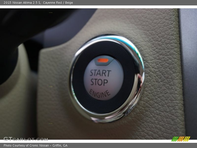 Cayenne Red / Beige 2015 Nissan Altima 2.5 S