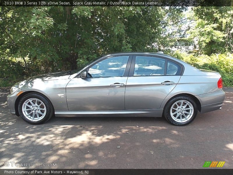 Space Gray Metallic / Oyster/Black Dakota Leather 2010 BMW 3 Series 328i xDrive Sedan