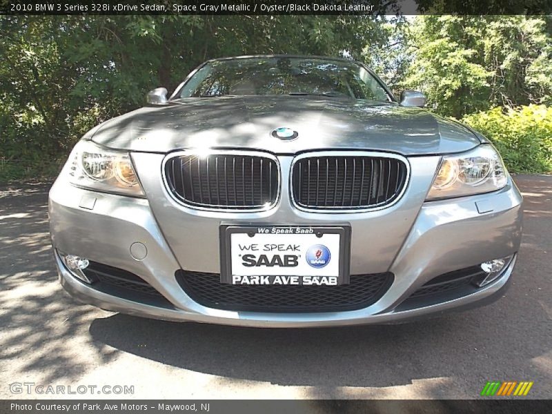 Space Gray Metallic / Oyster/Black Dakota Leather 2010 BMW 3 Series 328i xDrive Sedan