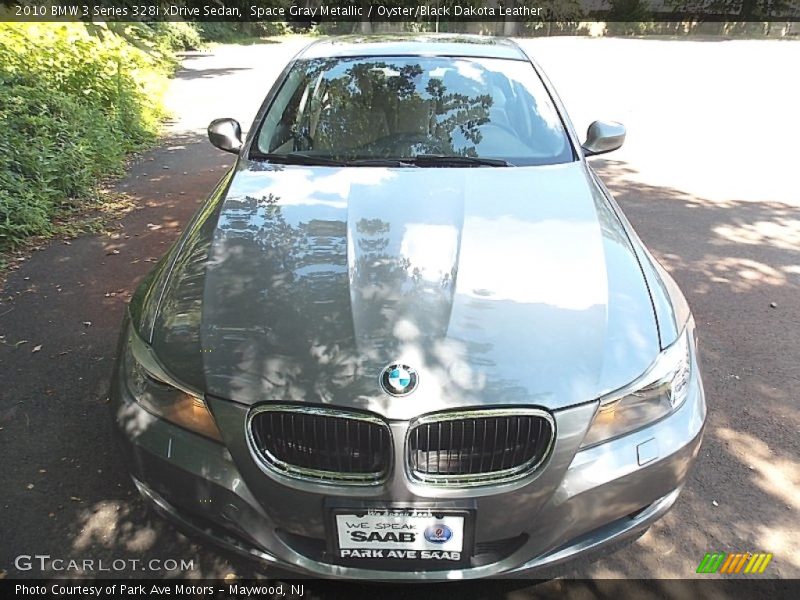 Space Gray Metallic / Oyster/Black Dakota Leather 2010 BMW 3 Series 328i xDrive Sedan