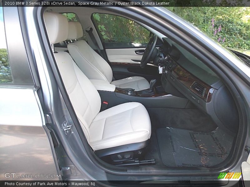Space Gray Metallic / Oyster/Black Dakota Leather 2010 BMW 3 Series 328i xDrive Sedan