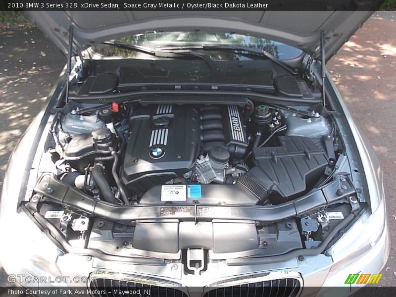 Space Gray Metallic / Oyster/Black Dakota Leather 2010 BMW 3 Series 328i xDrive Sedan