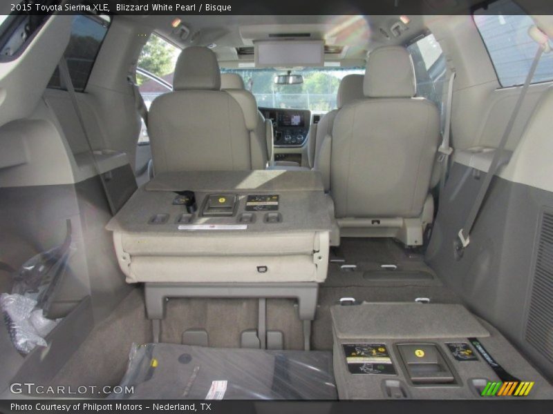 Blizzard White Pearl / Bisque 2015 Toyota Sienna XLE