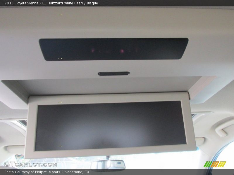 Blizzard White Pearl / Bisque 2015 Toyota Sienna XLE