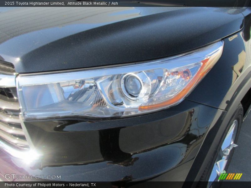 Attitude Black Metallic / Ash 2015 Toyota Highlander Limited