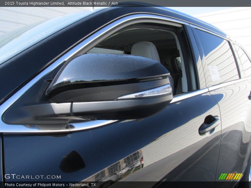 Attitude Black Metallic / Ash 2015 Toyota Highlander Limited