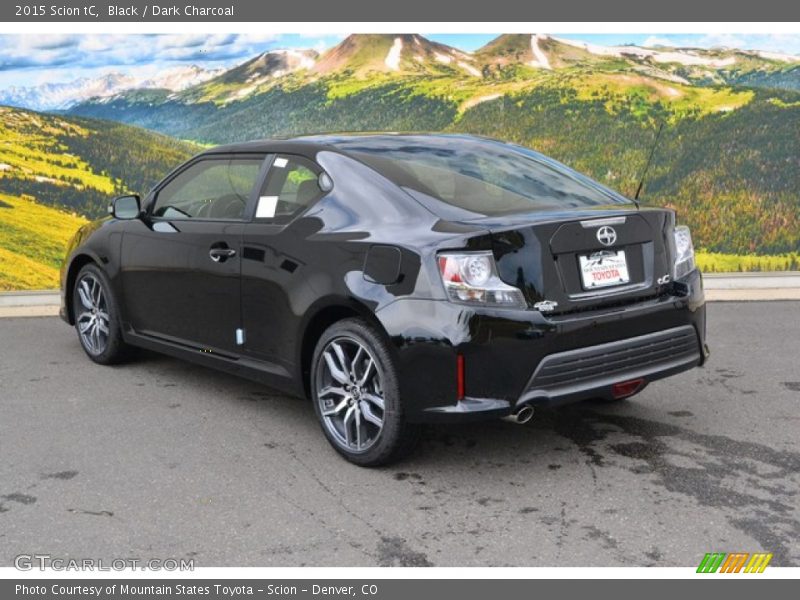 Black / Dark Charcoal 2015 Scion tC