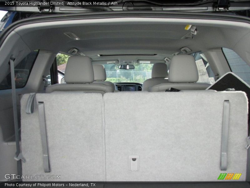 Attitude Black Metallic / Ash 2015 Toyota Highlander Limited