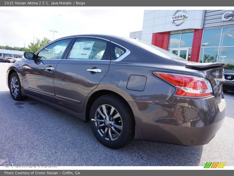 Java Metallic / Beige 2015 Nissan Altima 2.5 S