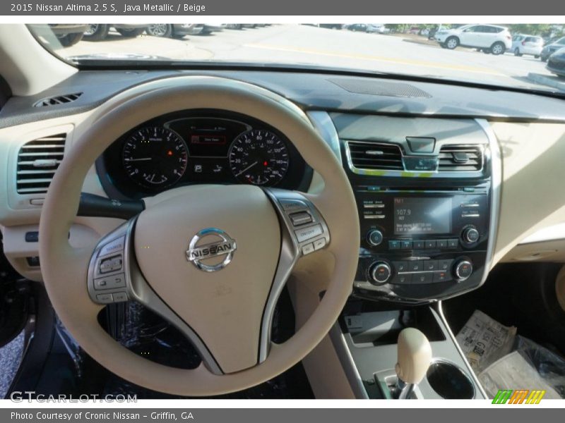 Java Metallic / Beige 2015 Nissan Altima 2.5 S
